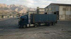 حمل زمینی کانتینری کالاهای صنعتی از ایران به کشورهای CIS