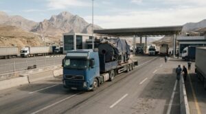 حمل زمینی و ترانزیت کالا برای تولیدکنندگان از مرز بازرگان